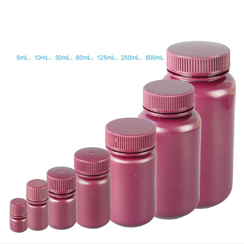 Botellas de reactivo de plástico de laboratorio PP / HDPE